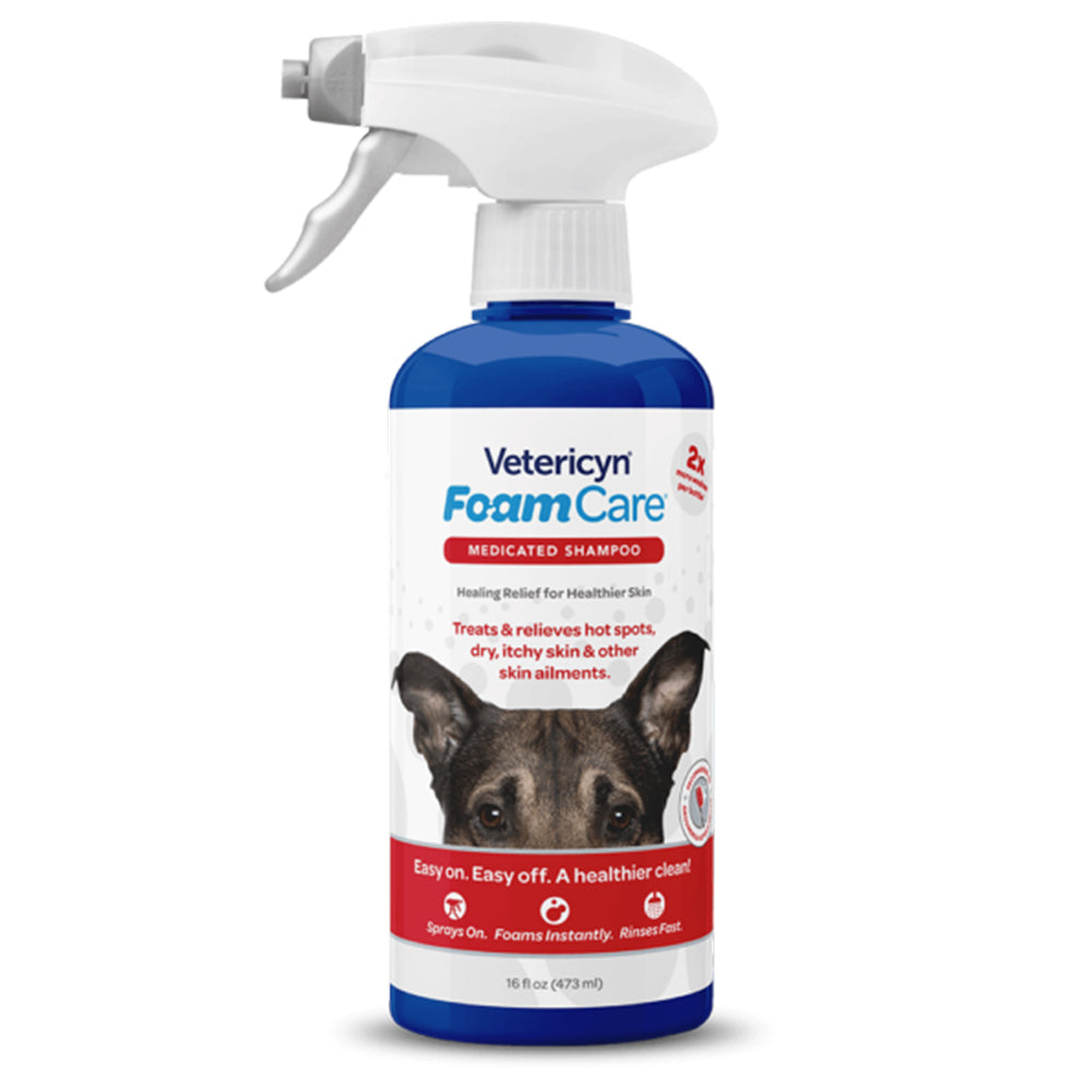 vetericyn medicated pet shampoo 16oz