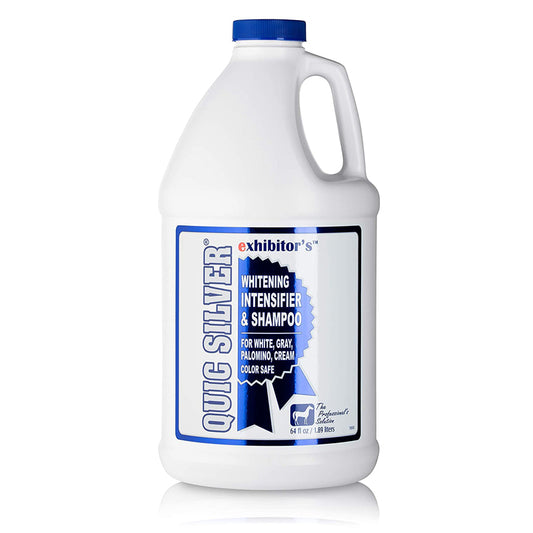 exhibitor quic silver equine shampoo 16 oz