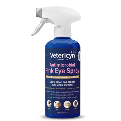 vetericyn antimicrobial pink eye spray 16 oz