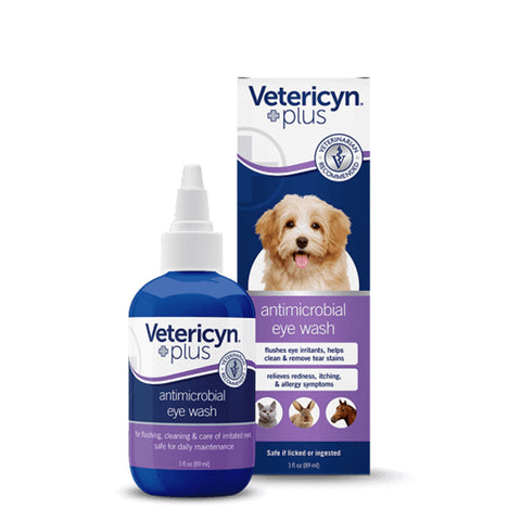 vetericyn plus antimicrobial eye wash 3 oz