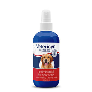 vetericyn plus antimicrobial hot spot spray 8 oz