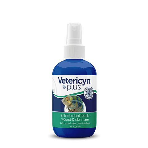 vetericyn plus antimicrobial reptile wound and skin care 3 oz